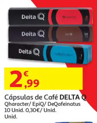 Auchan Cápsulas de Café Delta Q 10 Unid promoção