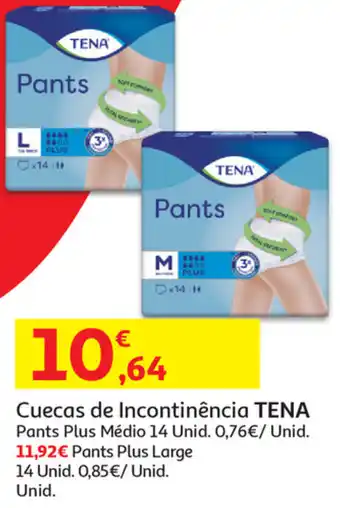 Cuecas de Incontiência Tena 14 Unid