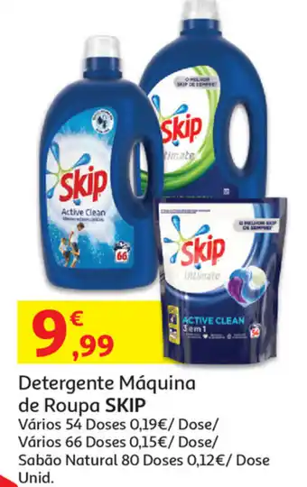 Auchan Detergente Máquina de Roupa Skip promoção