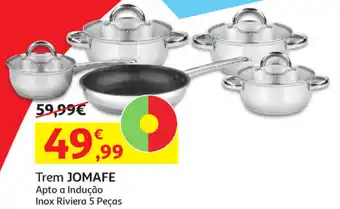 Auchan Trem Jomafe 5 Peças promoção