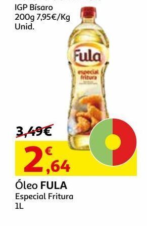 Auchan Óleo fula especial fritura 1l promoção