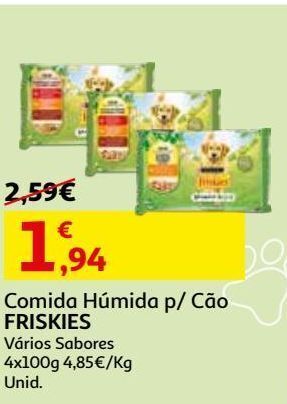 Comida húmida cão friskies