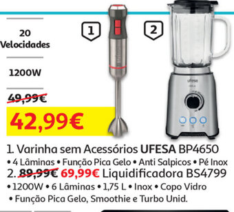 Varinha sem Acessórios Ufesa BP4650