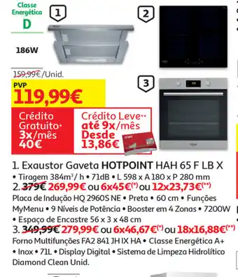 Exautor Gaveta Hotpoint HAH 65 F LB X