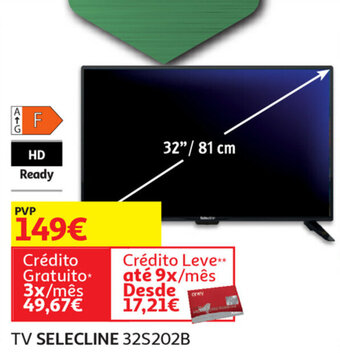 Auchan TV Selecline 32S202B promoção
