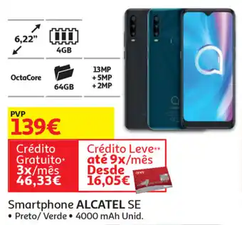 Smartphone Alcatel SE 4000mAh