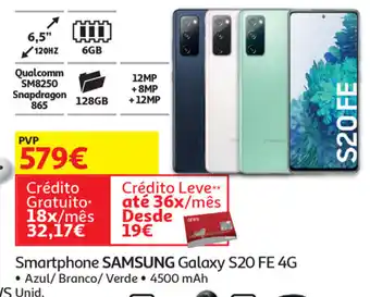 Smartphone Samsung Galaxy S20 FE 4G