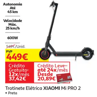 Trotinete Elétrica Xiaomi Mi Pro 2