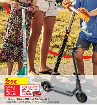 Auchan Trotinete Elétrica Xiaomi Mi Essencial 20km promoção