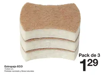 Zeeman Estropajo ECO 11x9x2cm promoção