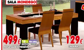 Mesa Sala Extensivel