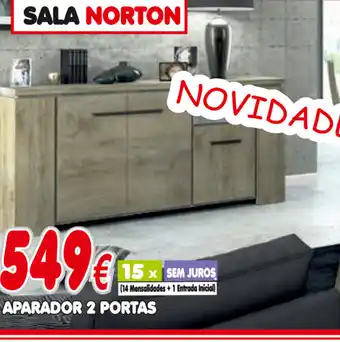BragaJAV Aparador 2 Portas promoção