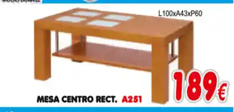 BragaJAV Mesa Centro Rect. A251 promoção