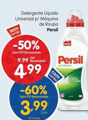 Detergente líquido persil