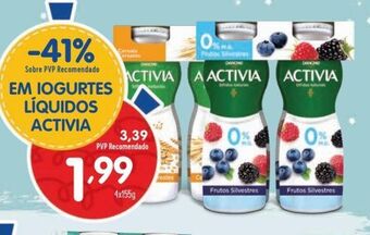 Minipreço Iogurte activia promoção
