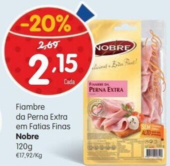 Minipreço Presunto nobre promoção