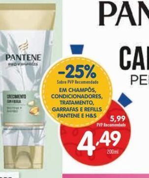 Minipreço Produtos para o cabelo pantene promoção