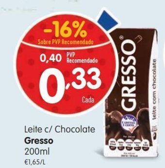 Achocolatado gresso