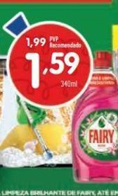 Minipreço Detergente lavalouça fairy promoção