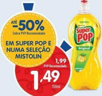 Minipreço Detergente lavalouça super pop promoção