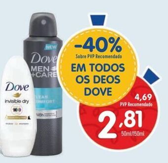Minipreço Desodorizante dove promoção