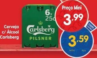 Minipreço Cerveja carlsberg promoção