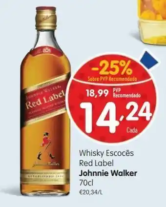 Minipreço Whisky escocês red label promoção