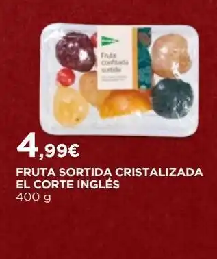 El Corte Inglés Frutas cristalizadas el corte inglés promoção