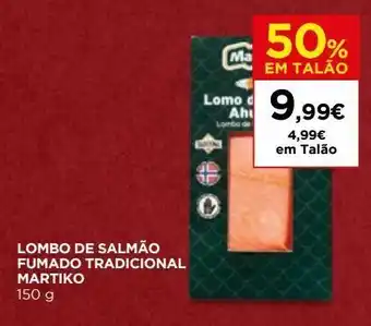 El Corte Inglés Salmão martiko promoção