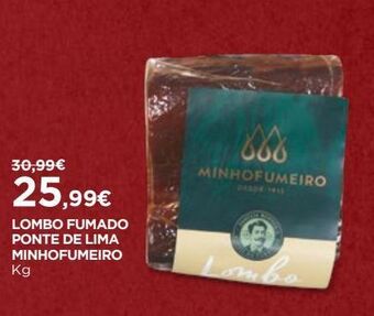 El Corte Inglés Lombo curado promoção