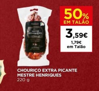 El Corte Inglés Chouriço promoção