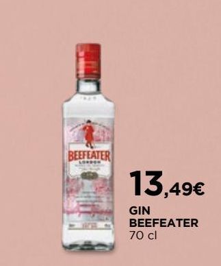 El Corte Inglés Gin beefeater promoção