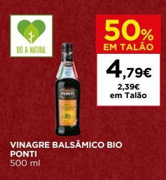 El Corte Inglés Vinagre balsâmico ponti promoção
