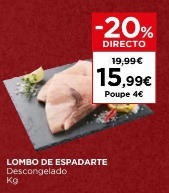 El Corte Inglés Peixe promoção