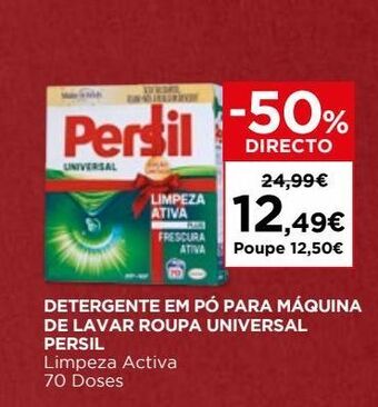El Corte Inglés Detergente em pó persil promoção