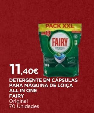 El Corte Inglés Detergente em cápsulas fairy promoção