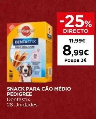 El Corte Inglés Ração para cães pedigree promoção