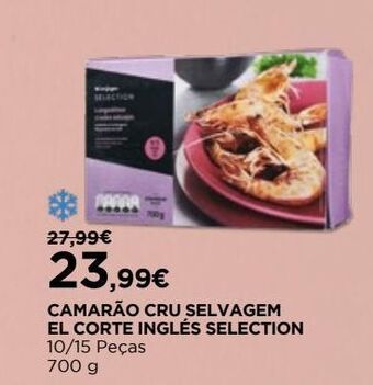 El Corte Inglés Camarão el corte inglés promoção