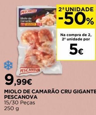 El Corte Inglés Camarão pescanova promoção