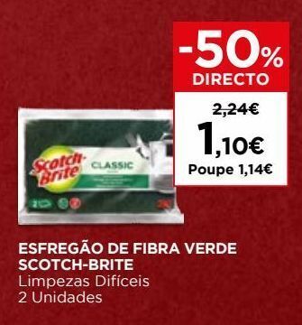 Esfregão scotch-brite