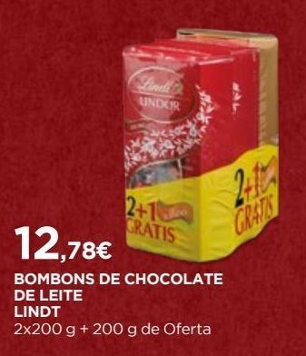 El Corte Inglés Bombons lindt promoção