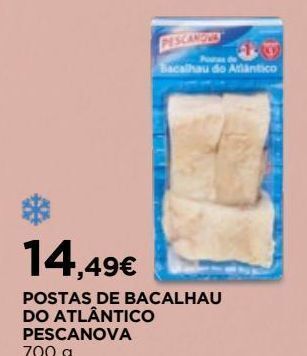 El Corte Inglés Bacalhau pescanova promoção