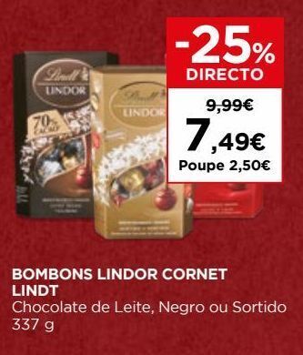 El Corte Inglés Bombons lindt promoção