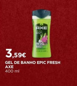 Gel de banho axe