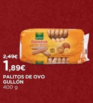 El Corte Inglés Biscoitos gullon promoção