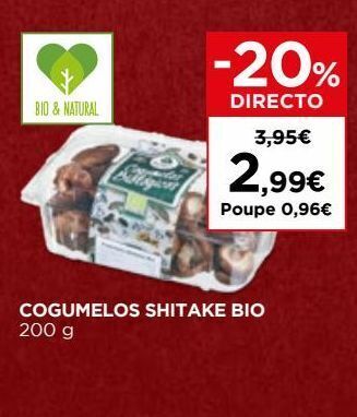 El Corte Inglés Cogumelos promoção