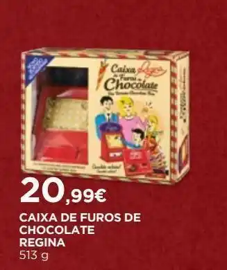 El Corte Inglés Chocolates regina promoção