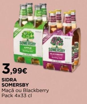 El Corte Inglés Sidra somersby promoção