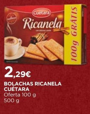 El Corte Inglés Biscoitos cuétara promoção