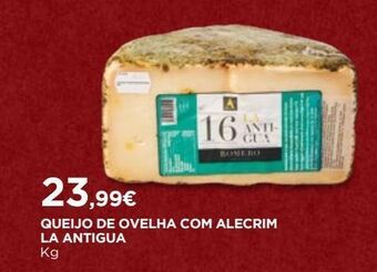 El Corte Inglés Queijo de ovelha promoção